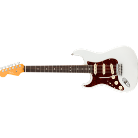 American Ultra Stratocaster® Left-Hand, Rosewood Fingerboard, Arctic Pearl