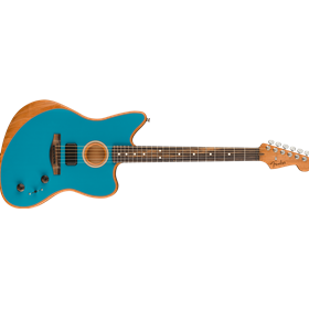 American Acoustasonic® Jazzmaster®, Ocean Turquoise, Ebony Fingerboard