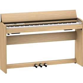 F701 Digital Piano, Light Oak with stand & bench