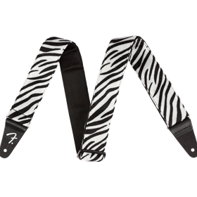 Wild Animal Print Strap, Zebra, 2"