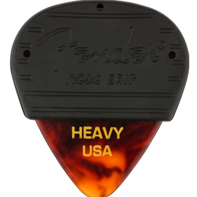 Mojo Grip Picks, Celluloid, Heavy, 3-Pack, Tortoiseshell