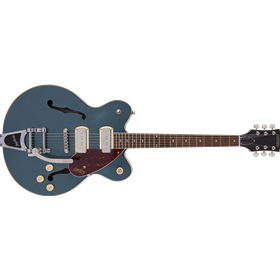 G2622T-P90 Streamliner™ Center Block Double-Cut P90 with Bigsby®, Laurel Fingerboard, Gunmetal