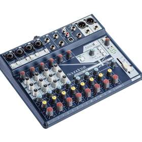 12 ch desktop mixer with USB and Effects