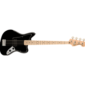 Affinity Series™ Jaguar® Bass H, Maple Fingerboard, Black Pickguard, Black