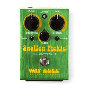 Way Huge Swollen Pickle MkIIS Jumbo Fuzz Guitar Pedal, WHE401S