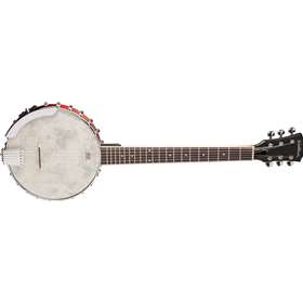 Washburn Americana Series, 6-String, Remo Top, Open Back Banjo