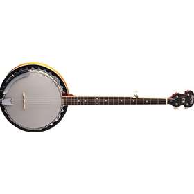 Washburn 5-string Resonator Back Banjo with Mahogany Resonator, Aluminum Tone Ring - Natural