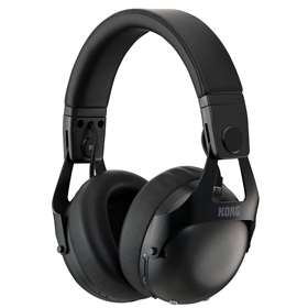 Korg Smart Noise Cancelling DJ Headphones, Black