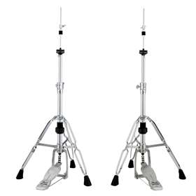 Pearl DOUBLE BRACED HI HAT STAND w/SOLO FOOTNOARD