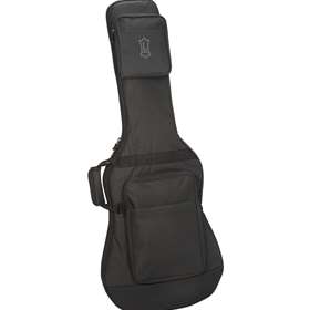600 denier polyester electric guitar gig bag with 1/2" foam padding, string and bridge protector, tw