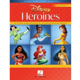 DISNEY HEROINES, 10 Piano Arrangements in Progressive Order