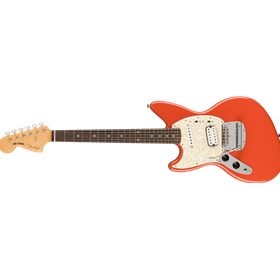 Kurt Cobain Jag-Stang® Left-Hand, Rosewood Fingerboard, Fiesta Red