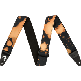 Tie Dye Acid Wash Strap, Black, 2"