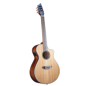 Breedlove Discovery S Concert Nylon CE Red cedar-African mahogany