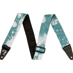 Tie Dye Acid Wash Strap, Teal, 2"