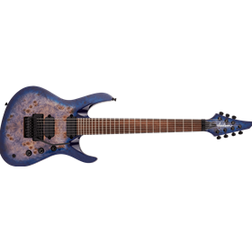 Pro Series Signature Chris Broderick Soloist™ 7P, Laurel Fingerboard, Transparent Blue