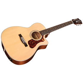 OM-140CE Natural Acoustic Guitar, with Gig Bag