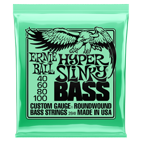 Ernie Ball 2841EB Hyper Slinky Bass Strings, 40-100