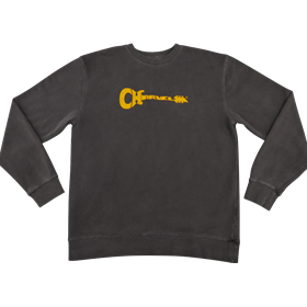 Charvel® Logo Sweatshirt, Gray and Yellow, XXL