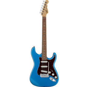 Fullerton Deluxe Legacy, Lake Placid Blue, Chechen Fretboard