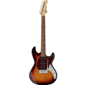 Fullerton Deluxe Skyhawk, 3-Tone Sunburst, Chechen Fretboard