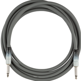 Ombré Instrument Cable, Straight/Straight, 10', Silver Smoke