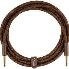 Paramount 10' Acoustic Instrument Cable, Brown