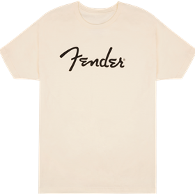 Fender® Spaghetti Logo T-Shirt, Olympic White, M