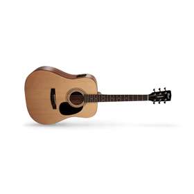 Cort Standard Series Spruce Top Acoustic / Electric Guitar, Open Pore