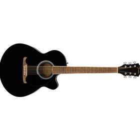 FA-135CE Concert, Walnut Fingerboard, Black