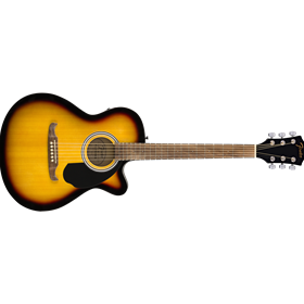 FA-135CE Concert, Walnut Fingerboard, Sunburst