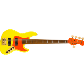 MonoNeon Jazz Bass® V, Maple Fingerboard, Neon Yellow