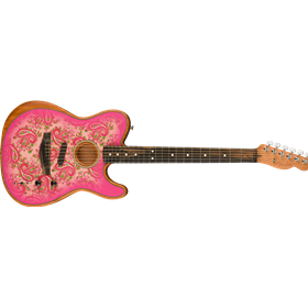 FSR American Acoustasonic® Telecaster®, Pink Paisley