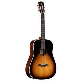 Alvarez  Dreadnought guitar in Sunburst Gloss with LR Bagg