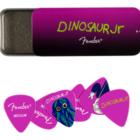 J Mascis Dinosaur Jr Pick Tin, Medium, Set of 6