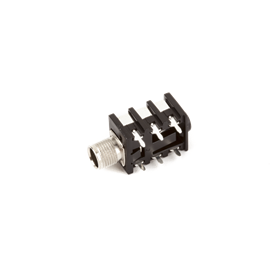 1/4" 6-Pin Stereo Amplifier Jack with Metal Bushing