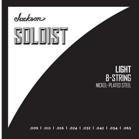 Jackson® Soloist™ Strings 8 String, Light .009-.065