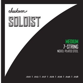 Jackson® Soloist™ Strings 7 String, Medium .010-.058