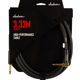 Jackson® High Performance Cable, Black, 10.93'