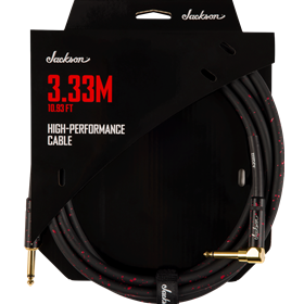 Jackson® High Performance Cable, Black and Red, 10.93' (3.33 m)