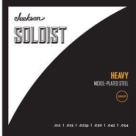 Jackson® Soloist™ Strings, Drop Heavy .011-.054