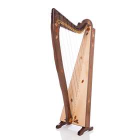 Rees Aberdeen Meadows w/full autumn Leaves Ornamentation Harp