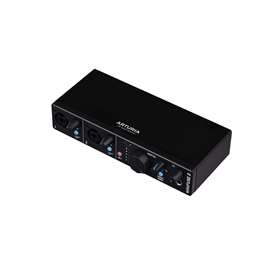 Arturia MiniFuse 2 Compact USB Audio Interface, Black