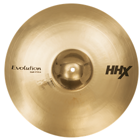 SABIAN 18" HHX Evolution Crash Brilliant Finish