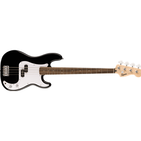 Squier Sonic® Precision Bass®, Laurel Fingerboard, White Pickguard, Black