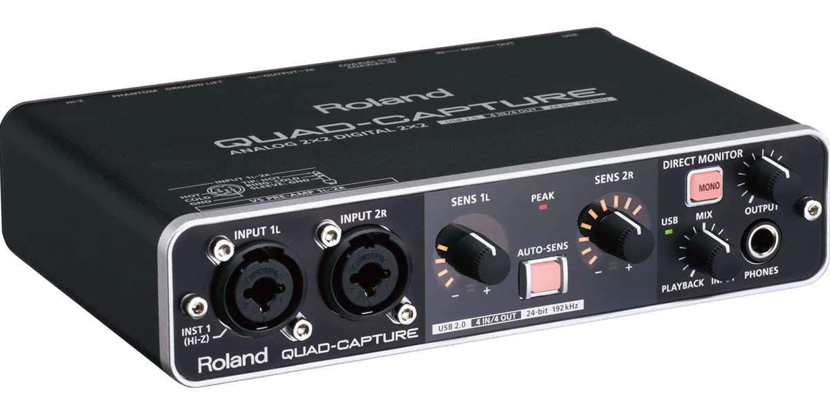 Innovations Music - Roland Quad Capture Interface
