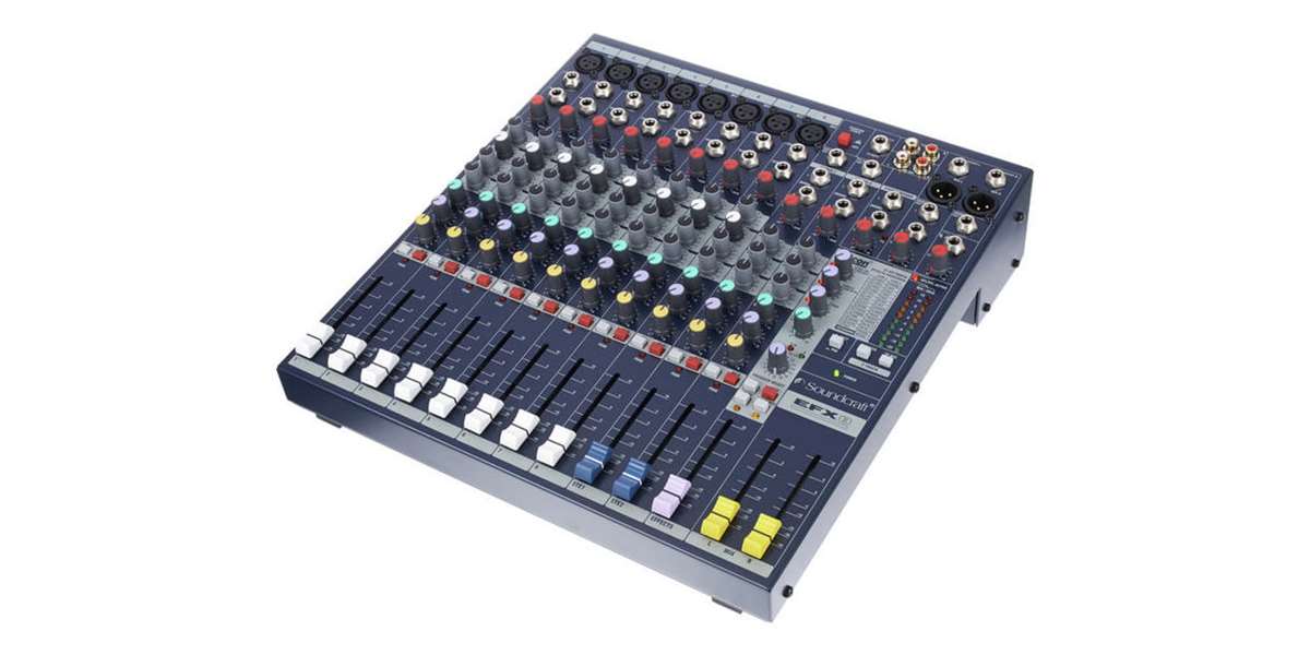 Innovations Music EFX8 Soundcraft 8Channel Mixer With 24Bit Lexicon