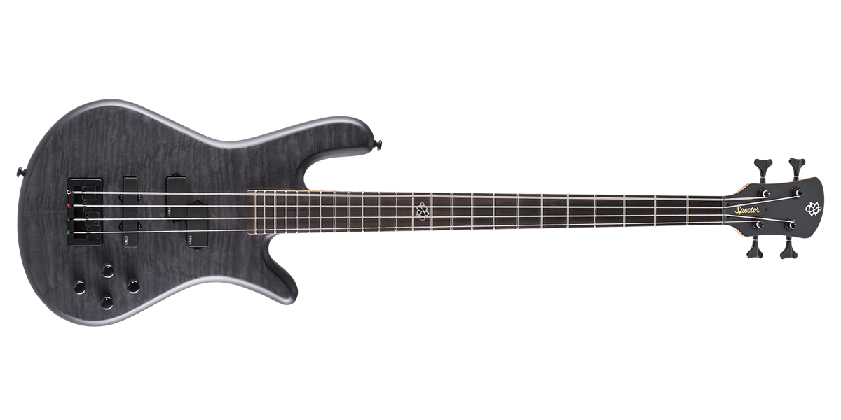 Innovations Music NS Pulse 4 String Bass, Black Stain Matte