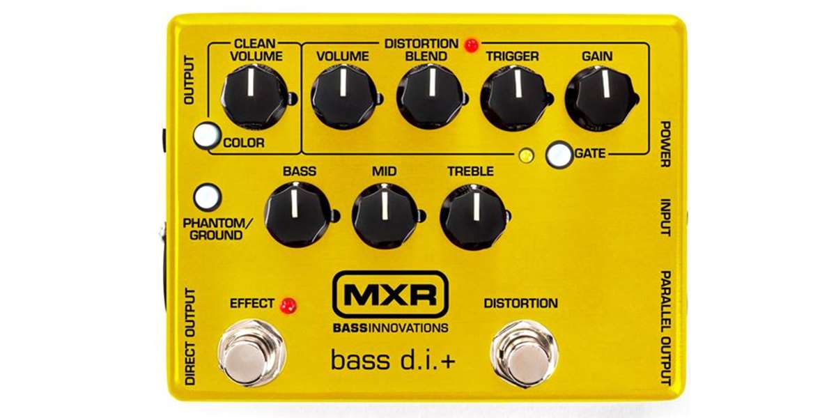 Innovations Music - M80Y MXR Bass DI+ Special Edition