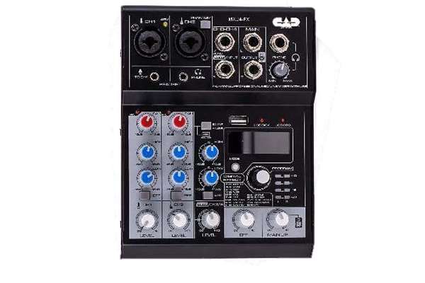 CAD 4-Channel Mixer With USB Interface And Digital Effects